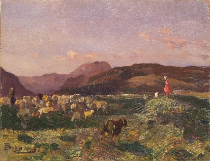 Paesaggio con pastori - Pinacoteca Comunale, Faenza